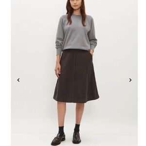 Margaret Howell A-line Corduroy Skirt